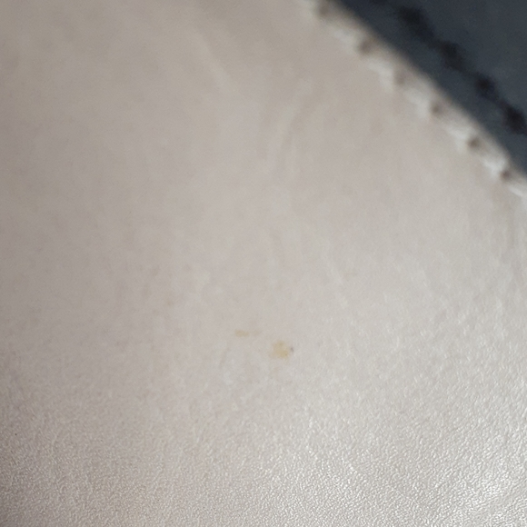 QUPID FINDER - Nude Coral Strap Black Trim Wedges - Picture 8 of 11